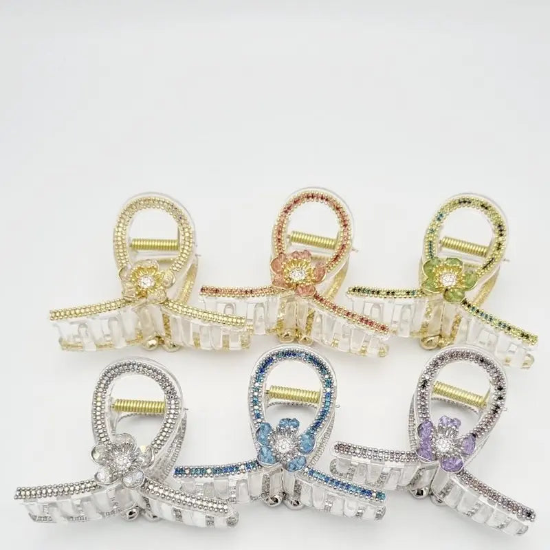 Hand-Made Crystal Hair Accessories