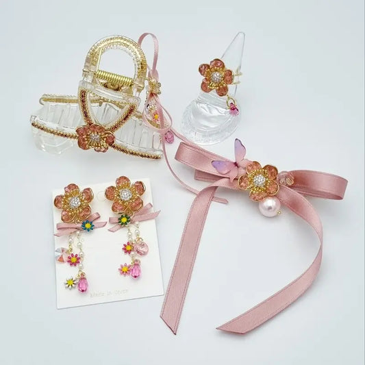 Hand-Made Crystal Hair Accessories